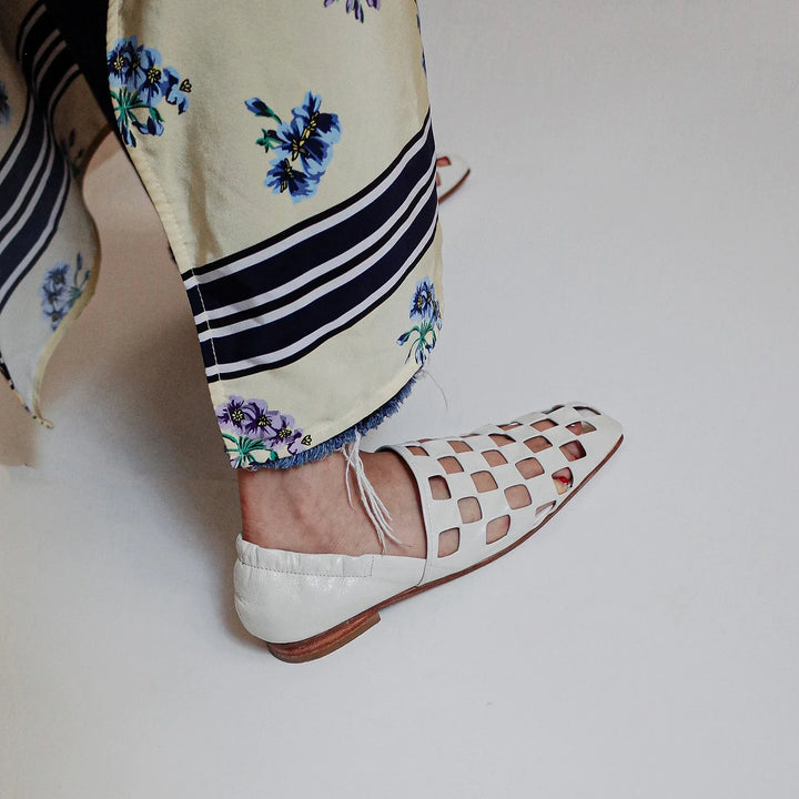 Women's Elegant Checkered Mules