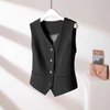 Women’s Tailored V-Neck Vest – Elegant Slim Fit Top