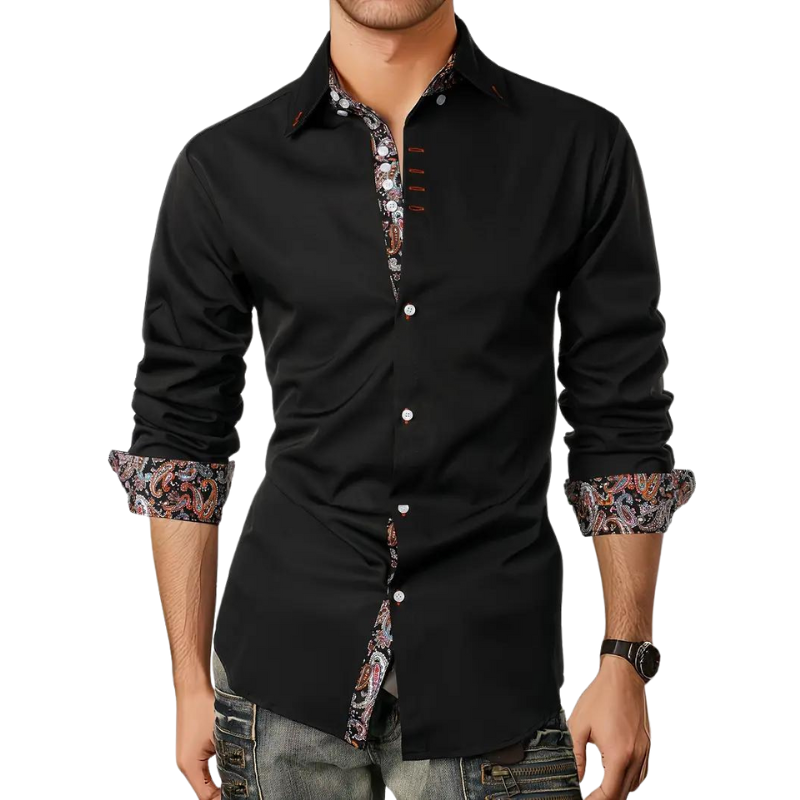 Elegant Men's Party Shirt – Matteo