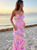 Women’s Maxi Dress with Layered Ruffles