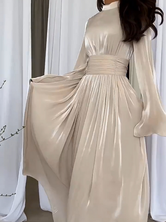 Whimsical Flowing Maxi Dress – Valentina
