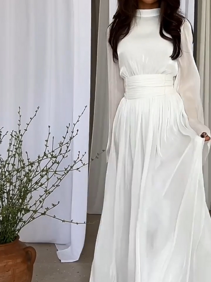 Whimsical Flowing Maxi Dress – Valentina