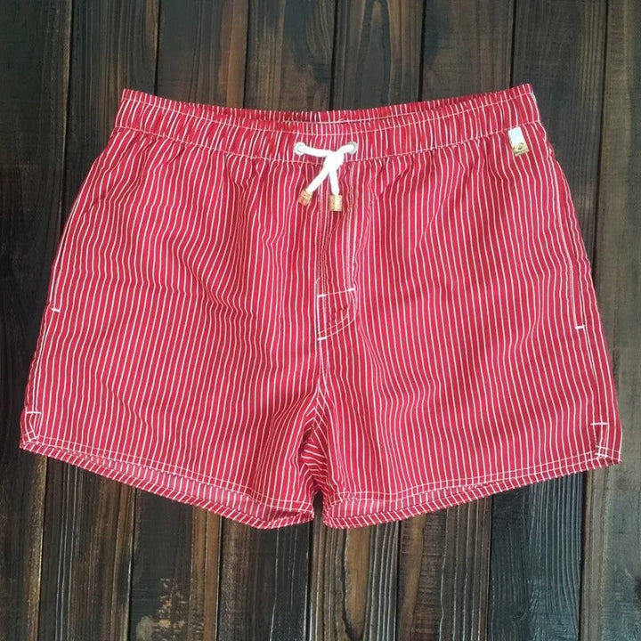 Men's Striped Shorts with Elastic Waistband – Matteo