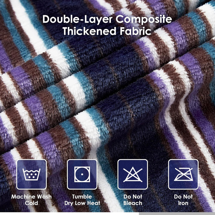 Men's Lightweight Fleece Summer Bathrobe – James