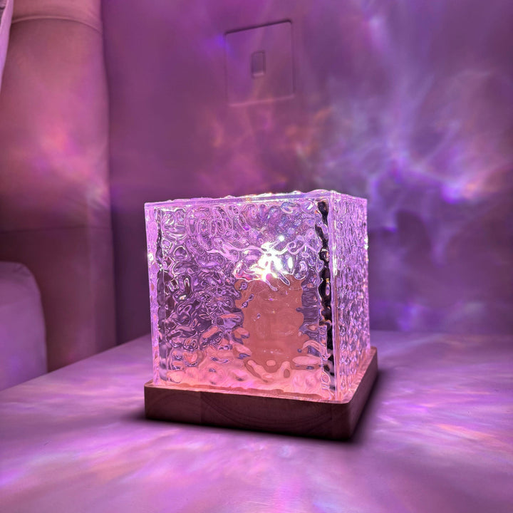 Northern Lights Prism Lamp - Borealis Cube
