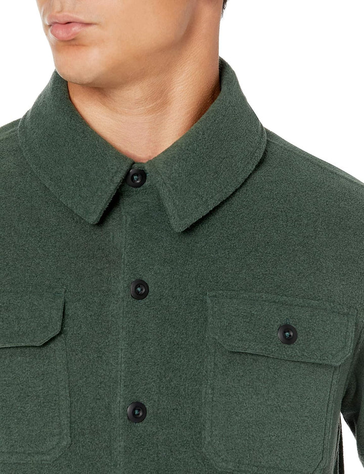 Men's Fleece Overshirt for Spring 2026 – Max