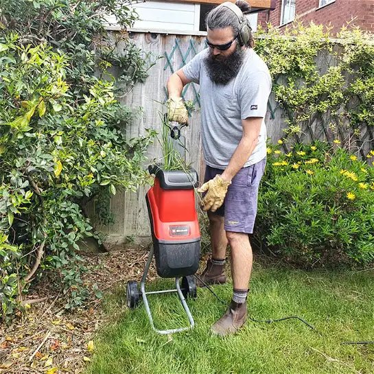 Heavy Duty Electric Garden Wood Chipper Shredder