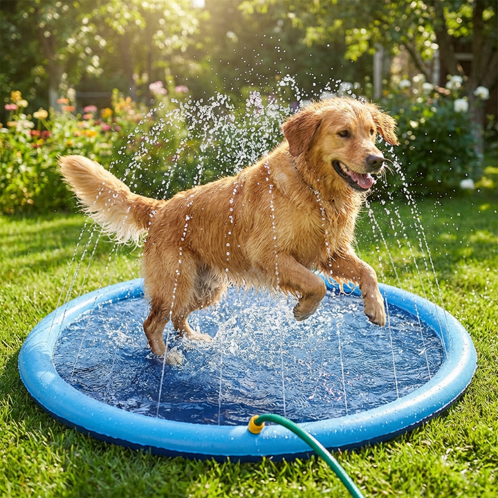 SplashPaws Dog Pool – Fun & Cooling Playtime for Hot Days