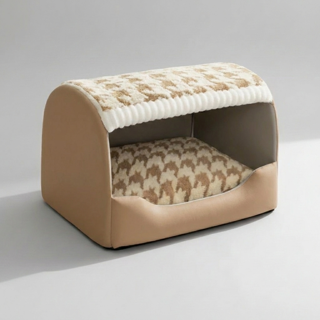 Cozy Canopy Dog Bed – Warmth, Security & Comfort