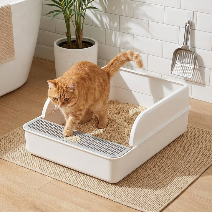 No Mess Cat Litter Tray