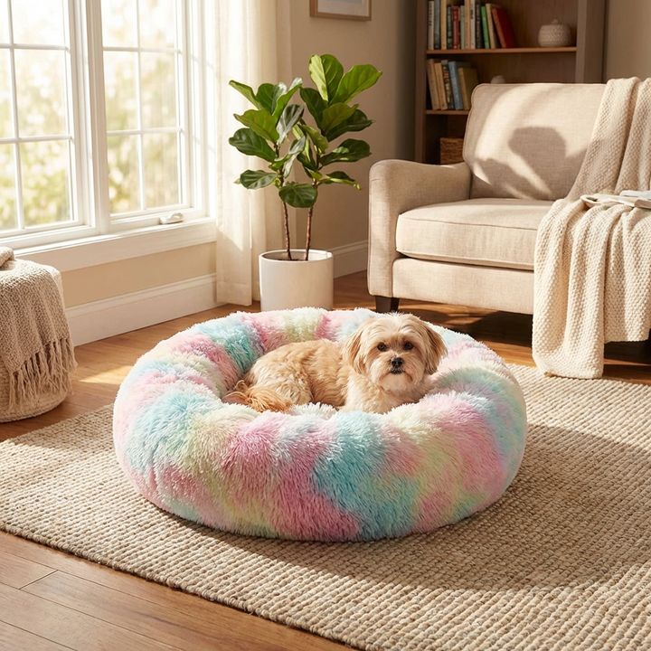 Anti-Anxiety Calming Dog Bed
