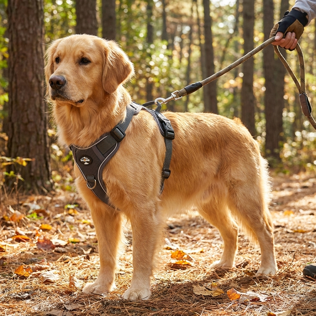Reflective Adjustable Outdoor Dog Harness