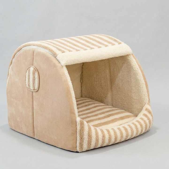 Trendy Striped Orthopaedic Dog Bed