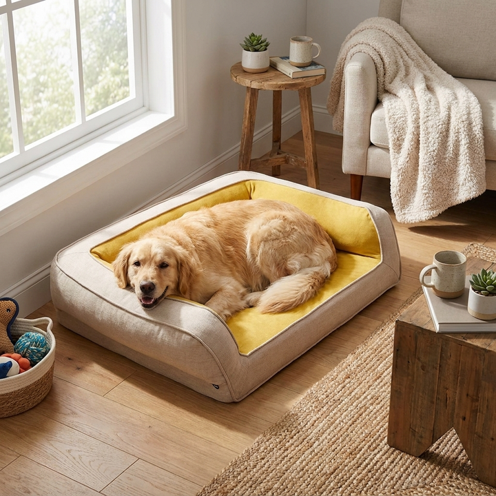 Ultimate Lounger Full Support Comfortable Dog Sofa Bed