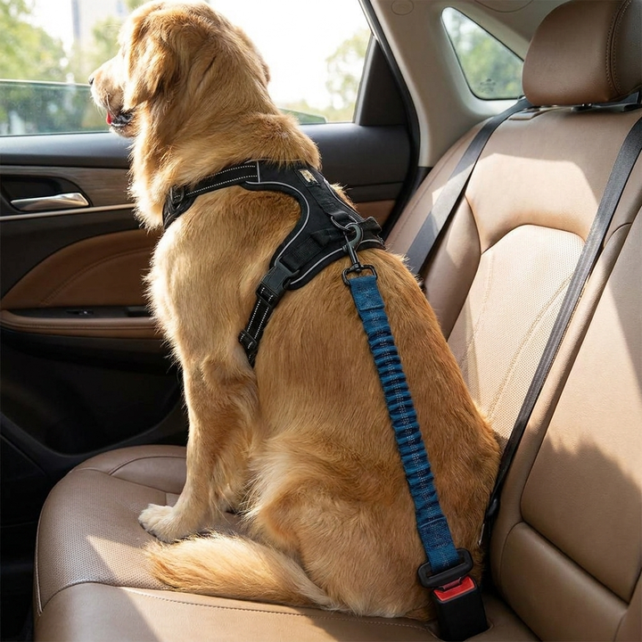 Buffer Adjustable Dog Car Seat Belt