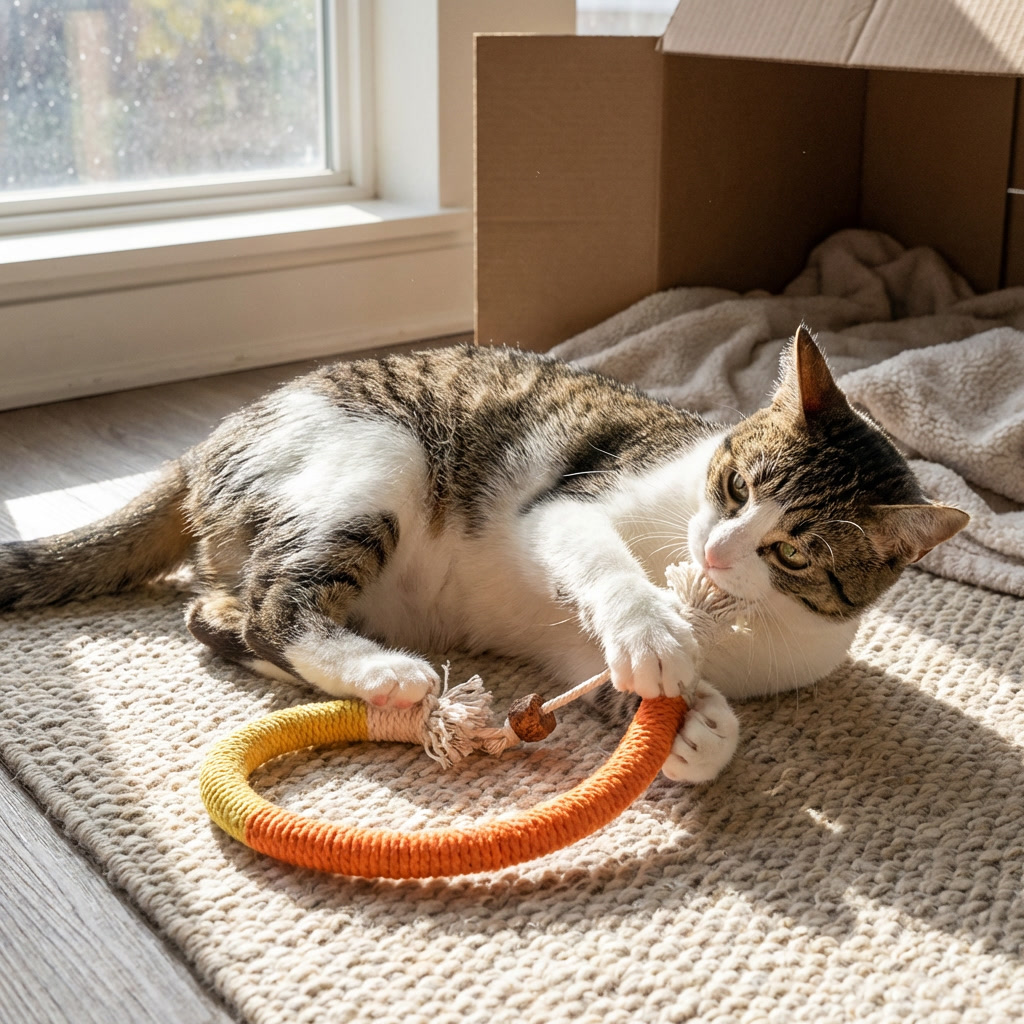 Rope Chew Toy for Cats