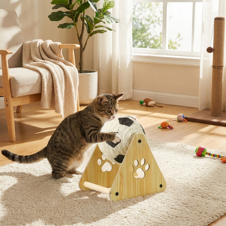 Hemp Rope Cat Scratching Ball