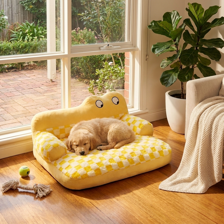 Dog Sofa with Washable Cover