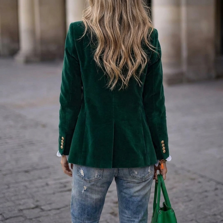 Single‑Button Tailored Women’s Blazer