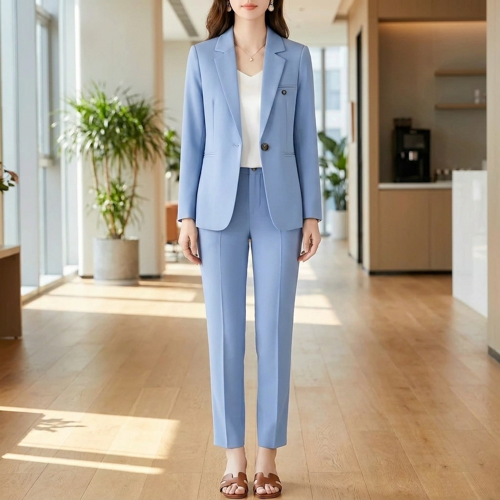 Two-Piece Trouser Suit