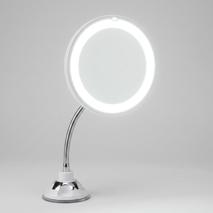 10X LED Magnifying Mirror with Suction Cup