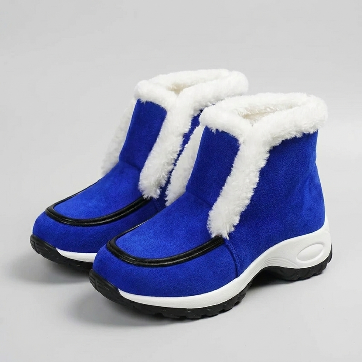 Elara | Stylish Pull-On Boots with Comfort Padded Collar