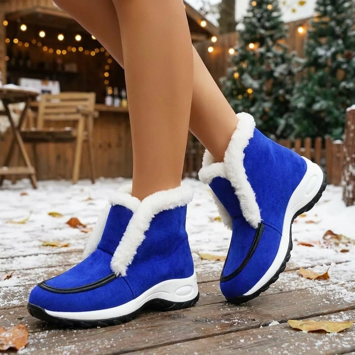Elara | Stylish Pull-On Boots with Comfort Padded Collar