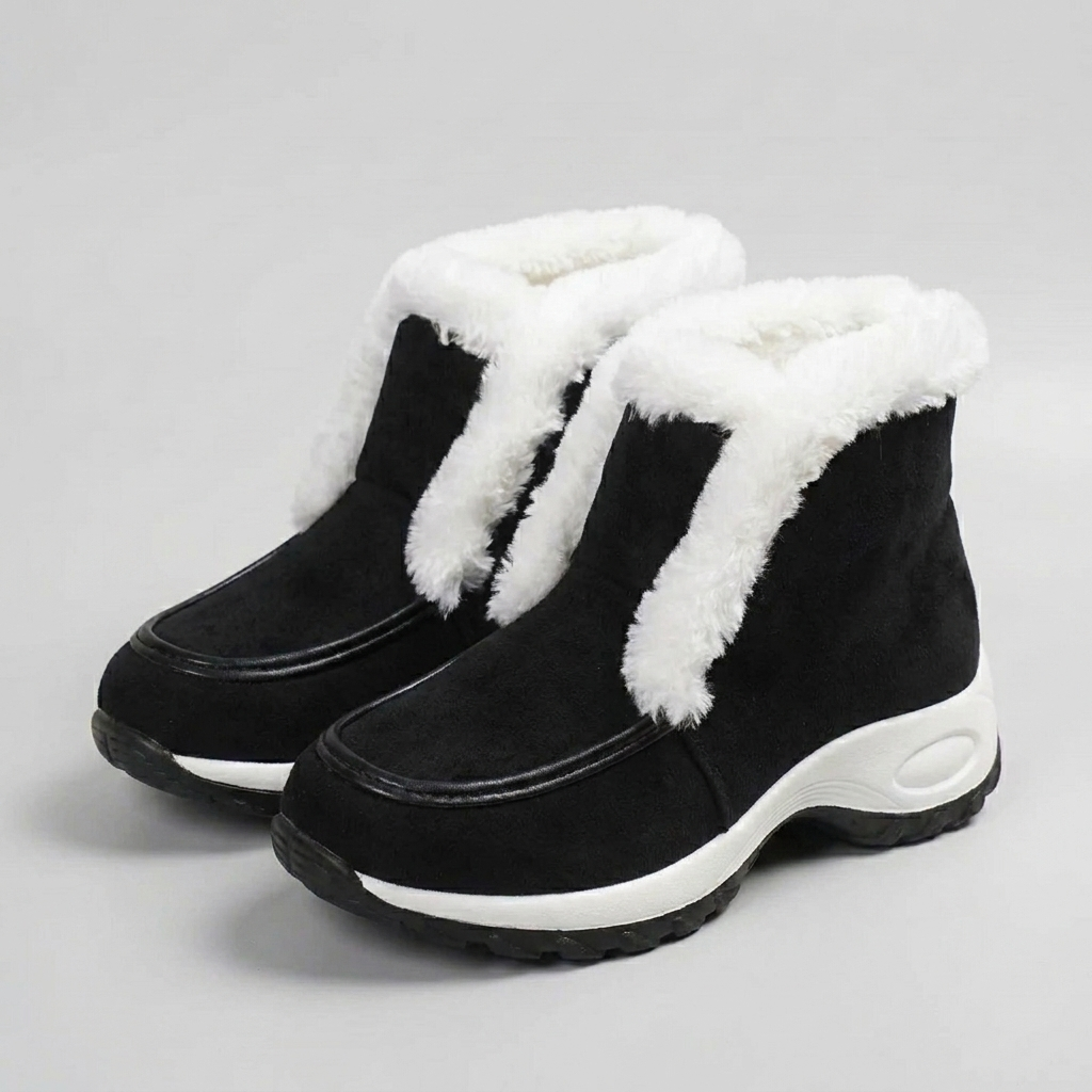 Elara | Stylish Pull-On Boots with Comfort Padded Collar