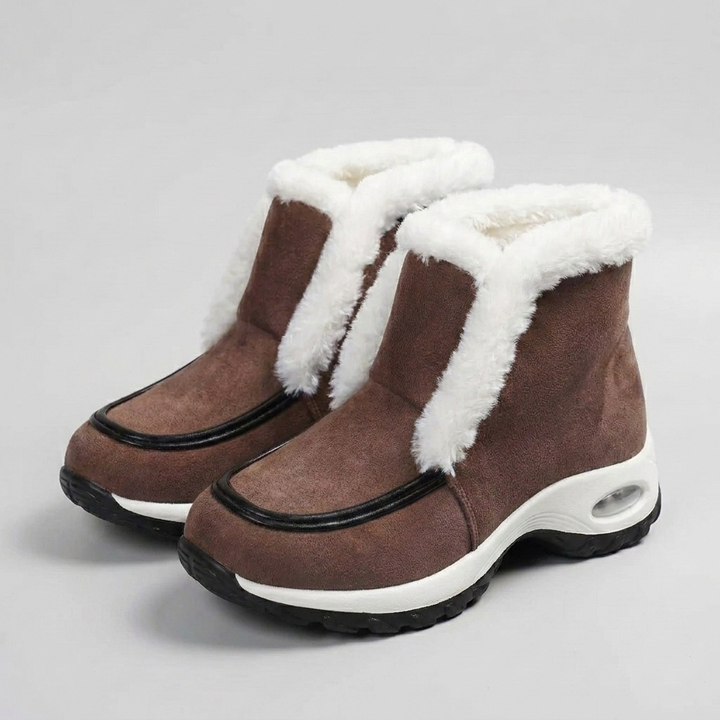Elara | Stylish Pull-On Boots with Comfort Padded Collar