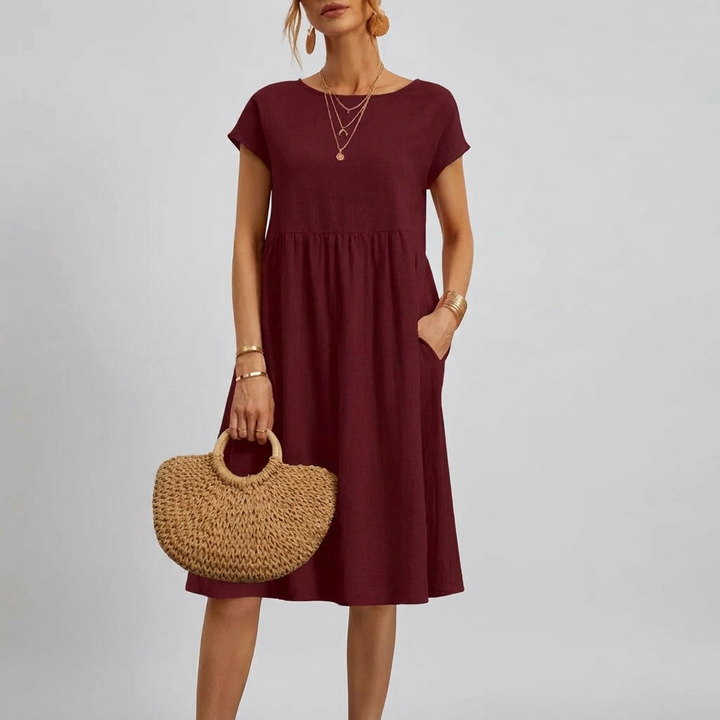 Women's Casual Summer Dress with Pockets