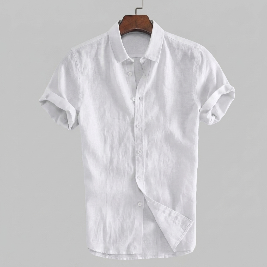 Classic Men's White Shirt