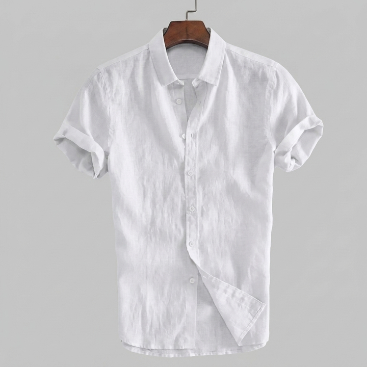 Classic Men's White Shirt