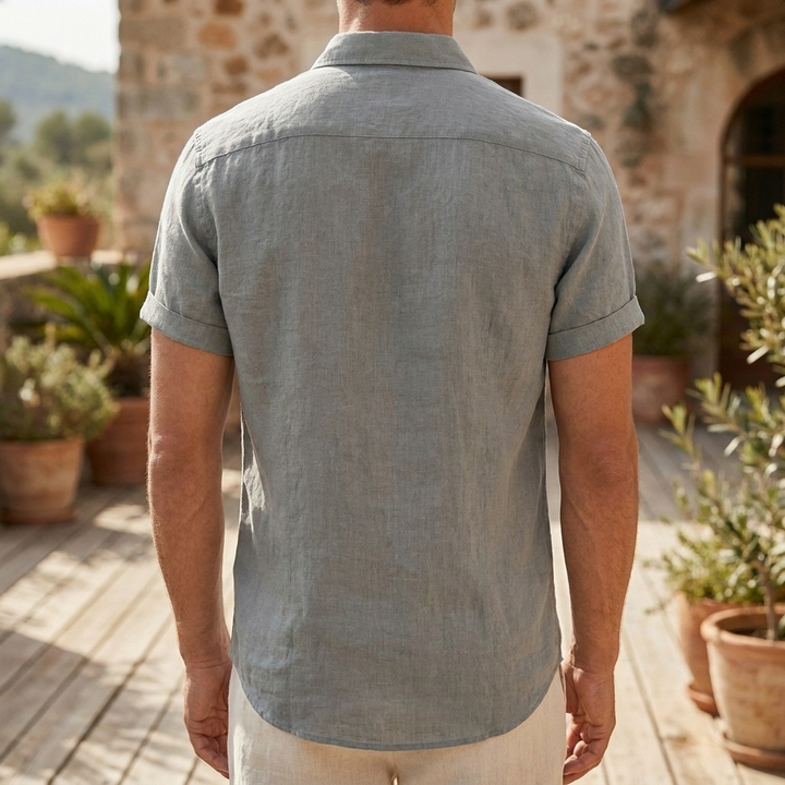 Classic Men's White Shirt