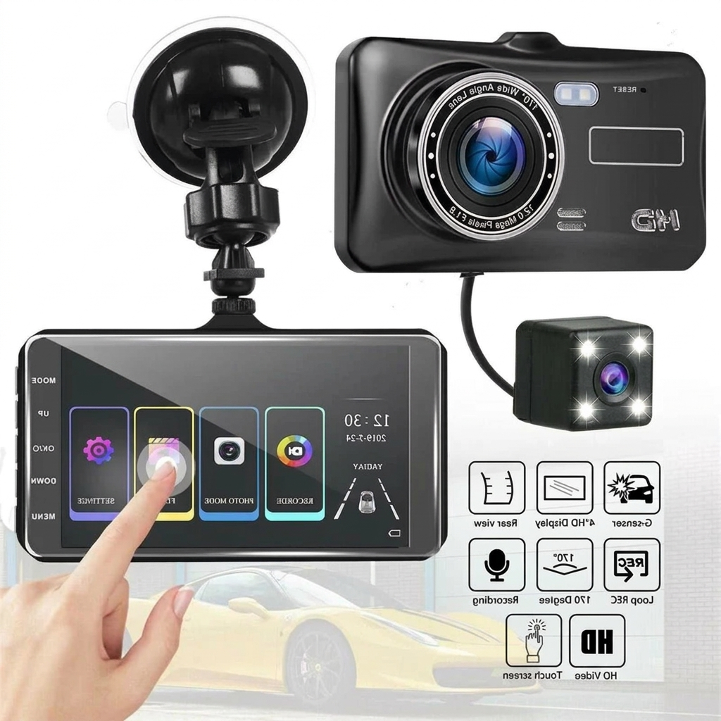 1080P Full HD Dash Cam | High-Definition Video Recording