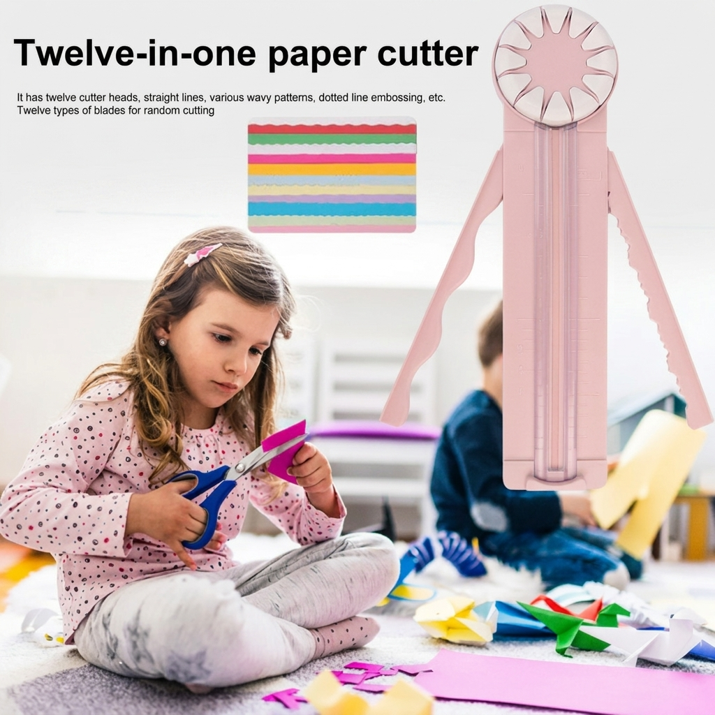 12-in-1 Professional Paper Cutting & Trimming Kit