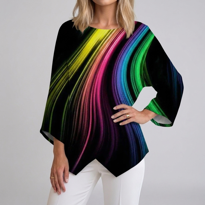 Stylish Everyday Elegant Crew Neck Tee