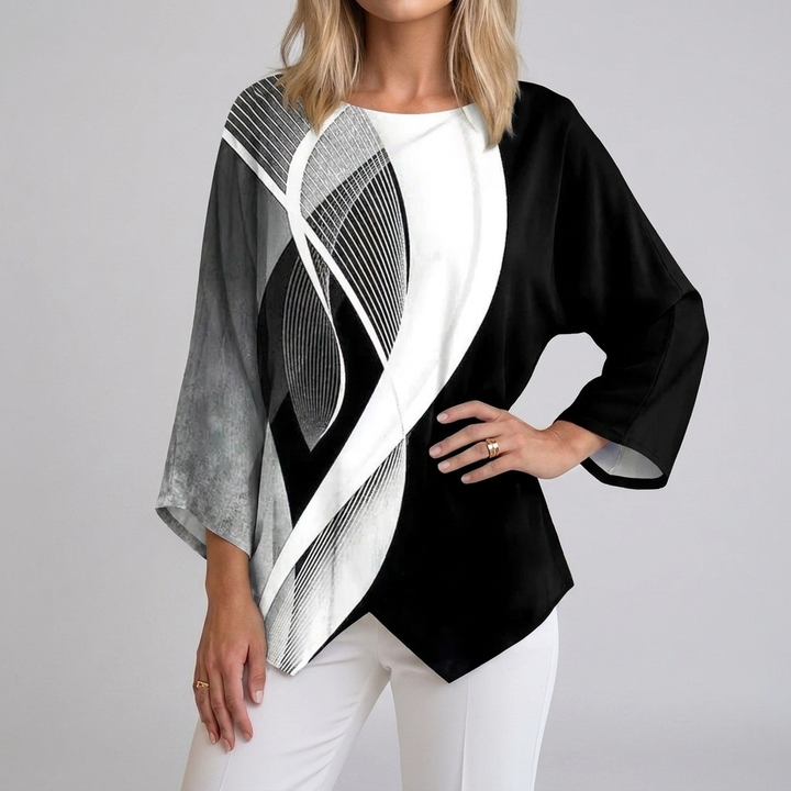 Stylish Everyday Elegant Crew Neck Tee