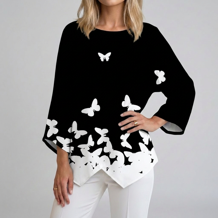 Stylish Everyday Elegant Crew Neck Tee