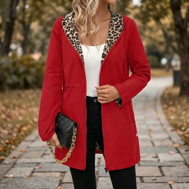 Women’s Reversible Leopard Print Coat