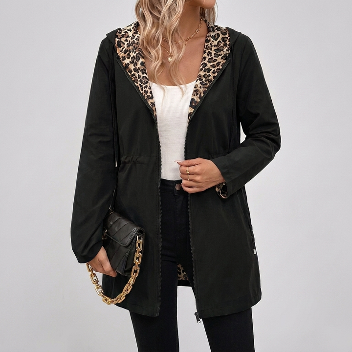 Women’s Reversible Leopard Print Coat