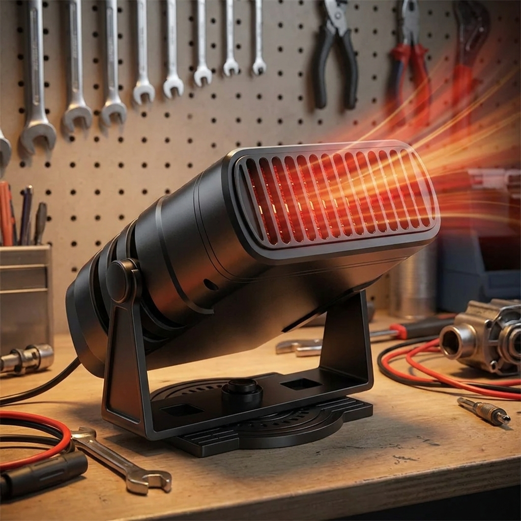RoadWarmer: 12V Portable Car Heater