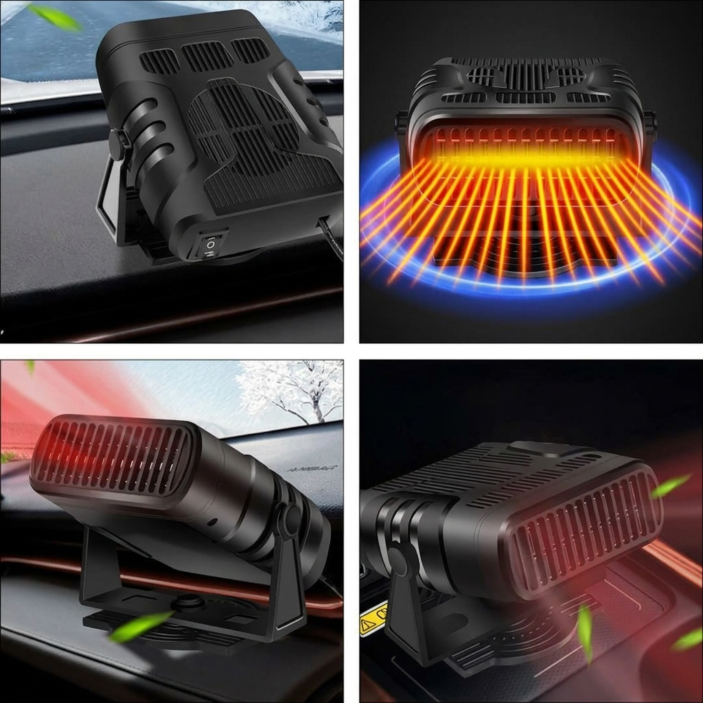 RoadWarmer: 12V Portable Car Heater