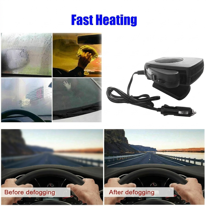 DriveHeat Pro: 150W/300W Fast Auto Heater