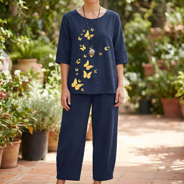 Effortless Elegance: Comfortable Two-Piece Set
