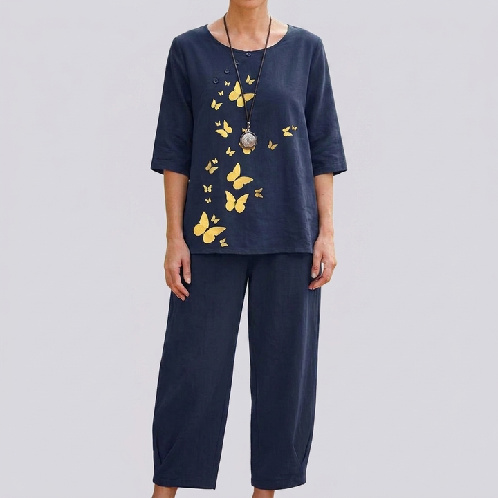 Effortless Elegance: Comfortable Two-Piece Set