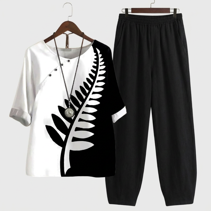 Relaxed Fit Two‑Piece Set