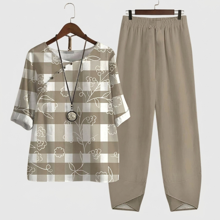 Relaxed Fit Two‑Piece Set