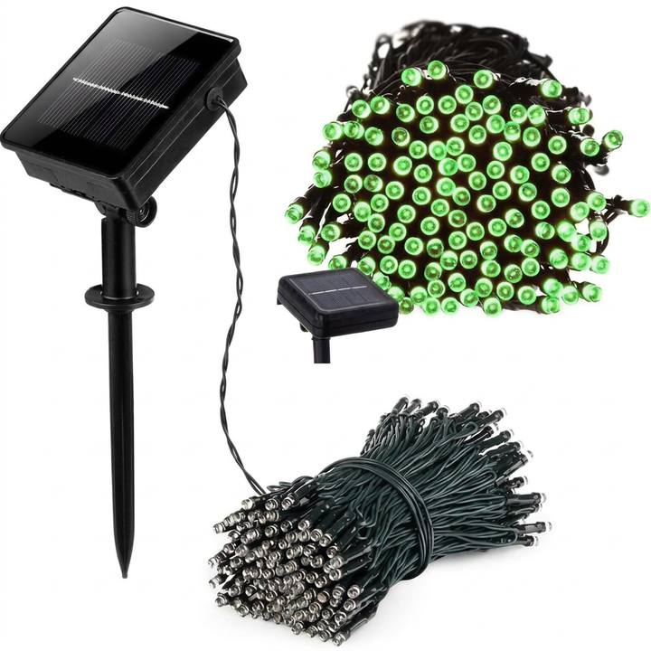 Outdoor 100-LED Solar Fairy Light String – 17 Meters