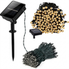 Outdoor 100-LED Solar Fairy Light String – 17 Meters