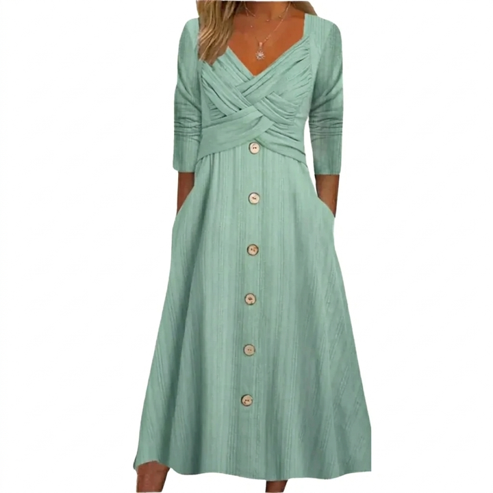 Elegant Flowy Midi Dress